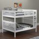 Donco Kids White Full/Full Mission Bunkbed-3