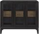 Bernards Elure Peppercorn Glass Door Server-1