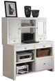 Parker House® Boca Cottage White Credenza with Hutch-0