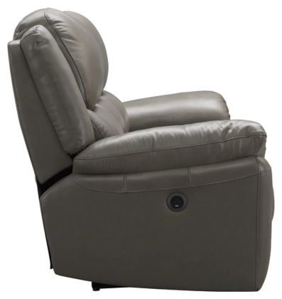 Signature Design by Ashley® Faust Gray Power Reclining Sofa-3