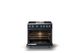 Viking® 5 Series 36" Slate Blue Pro Style Dual Fuel (LP) Range with Polished Chrome Trim-1