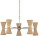 Currey & Company Natural/Silver Pennyworth Chandelier-4