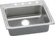 Elkay Lustertone® Classic Lustrous Satin 25" x 22" x 6-1/2" 2-Hole Single Bowl Drop-In ADA Sink with Quick Clip-0