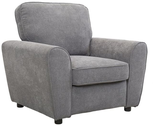 Mazin Furniture Bethany Grey Upholstered Accent Chair-0