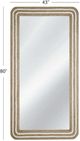 Bassett Mirror Kiko Natural/White Floor Mirror-3
