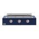 Caliber™ Rockwell Social 48" 3-Burner Cobalt Built-In Liquid Propane Grill with Chrome Hardware-0
