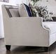 Furniture of America® Montecelio 2-Piece Light Gray/Navy Living Room Sitting Set-3
