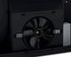 Summit® 20" Black Under Cabinet Range Hood-4