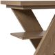 Liberty Furniture Aspen Sky Saddle Brown Chairside Table-1