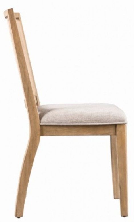 Furniture of America® Lakeside Natural Side Chair-1