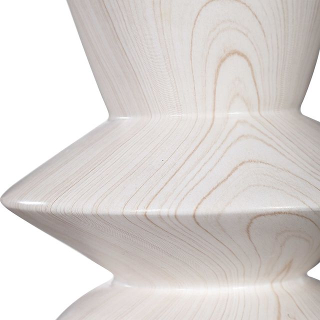 Uttermost® Stevens Bleached Wood Buffet Lamp-3