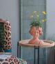 A & B Home Brown 10" Head Bust Planter-4