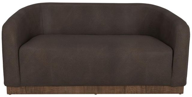 International Furniture Direct Suomi Chocolate Brown Loveseat-2