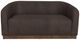 International Furniture Direct Suomi Chocolate Brown Loveseat-2