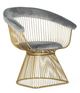 VIG Furniture Modrest Chandler Gold/Gray Dining Chair-0