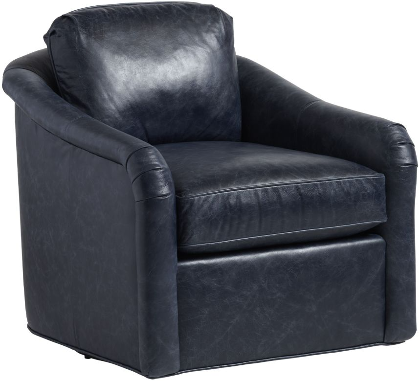 Lexington Home Customizable Hemley Leather Swivel Chair Logan, UT