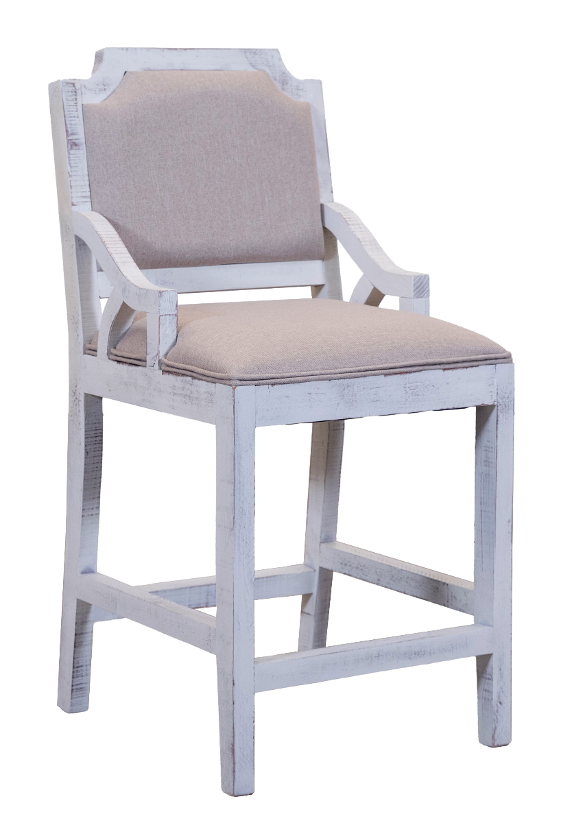 Gray Padded Counter Height Stools With Backs Home Depot Gray