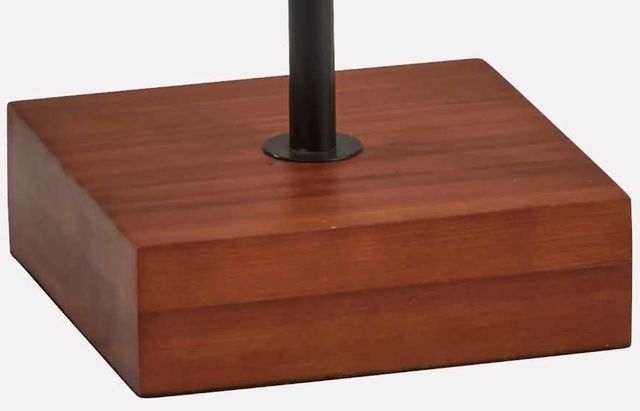Adesso® Trudy Walnut Floor Lamp-1