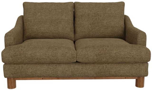 International Furniture Direct Olimpia Brown 60" Loveseat-2