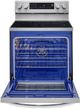 LG 30" PrintProof™ Stainless Steel Smart Freestanding Electric Range with Air Fry-1