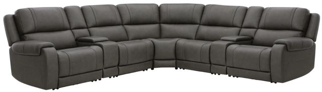 Signature Design by Ashley® 5Z Pittson 7-Piece Anchor Power Reclining Modular Sectional-0