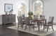 TEI Casanova Cinnamon/Gray Dining Table-1