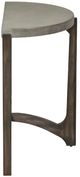 Liberty Furniture Cascade Gray Sofa Table with Wirebrush Rustic Brown Base-3
