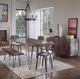Jofran Inc. Nature's Edge Slate 70" Dining Bench-1