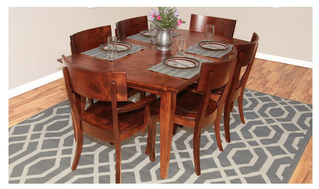 Door County 40" x 60" x 84" Leg Table 2-12" Lvs.-0