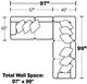 Jackson Furniture Middleton 2-Piece Cement L-Shape Sectional-2