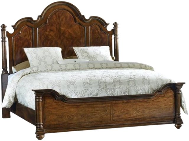 Hooker® Furniture Leesburg Mahogany California King Poster Bed-0