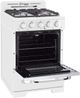 Unique® Appliances Classic Retro 24" White Freestanding Gas Range-2