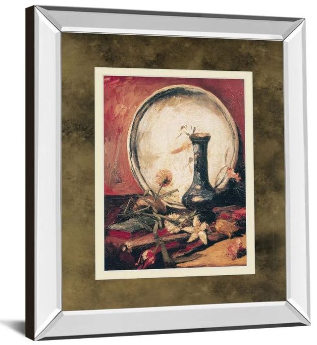 Classy Art Still Life with Flowers by Vincent Van Gogh Mirror Framed Wall Art-1