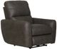 Catnapper® Dorian Charcoal Power Wall Hugger Recliner-0
