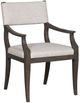 Vanguard® Furniture Stocked Ridge Index Porcelain Dining Arm Chair-0