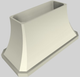 Vent-A-Hood® Designer Series 60" Biscuit Island Range Hood-3