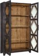 Hooker® Furniture Big Sky Charred Timber Display Cabinet-4