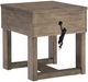 Signature Design by Ashley® Loyaska Grayish Brown/White End Table-3