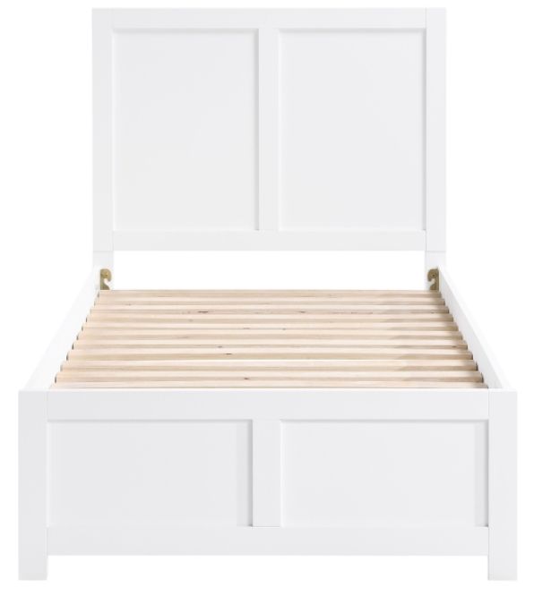 Homelegance® Galen White Twin Platform Bed-3