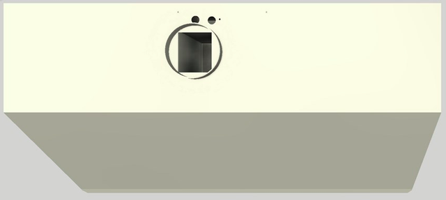 Vent-A-Hood® 48" Biscuit Wall Hood-3