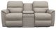 La-Z-Boy® Brooks Muslin Power Reclining Loveseat with Console, Headrest, and Lumbar-1