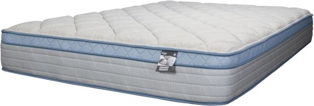 Springwall® Comfort Pockets® Dover 12" Wrapped Coil Medium Plush Euro Top Queen Mattress in a Box
