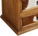 Horizon Home® Grand Mansion Brown 3-Drawer Nightstand-1