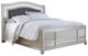 Signature Design by Ashley® Coralayne 2-Piece Silver King Panel Bed Set-1
