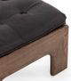 Four Hands Halston Heirloom Black/Terra Brown Ottoman-3