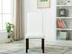 Mazin Furniture Jarvis White Side Dining Chair-1