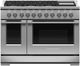 Fisher & Paykel Series 7 48" Stainless Steel Pro Style Dual Fuel Range-0