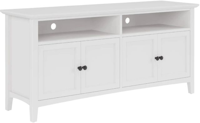 Modus Furniture Grace Snowfall 64" Entertainment Console-0