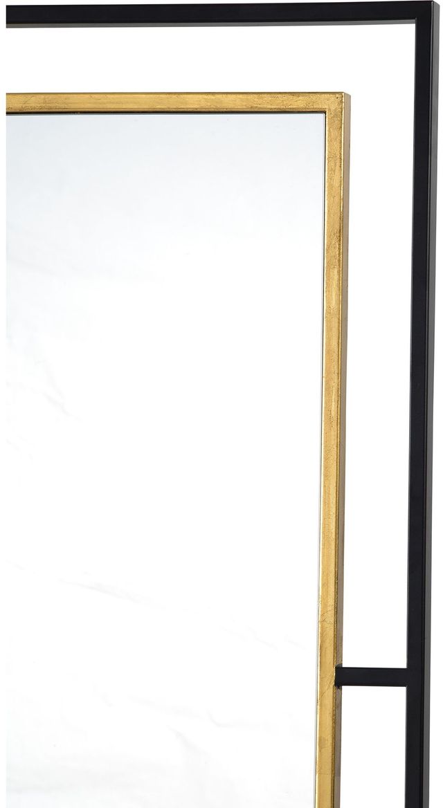Renwil® Gray Gold Leaf & Black Mirror-3
