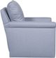 Vanguard® Gwynn Swivel Blue Tilt Back Recliner-2